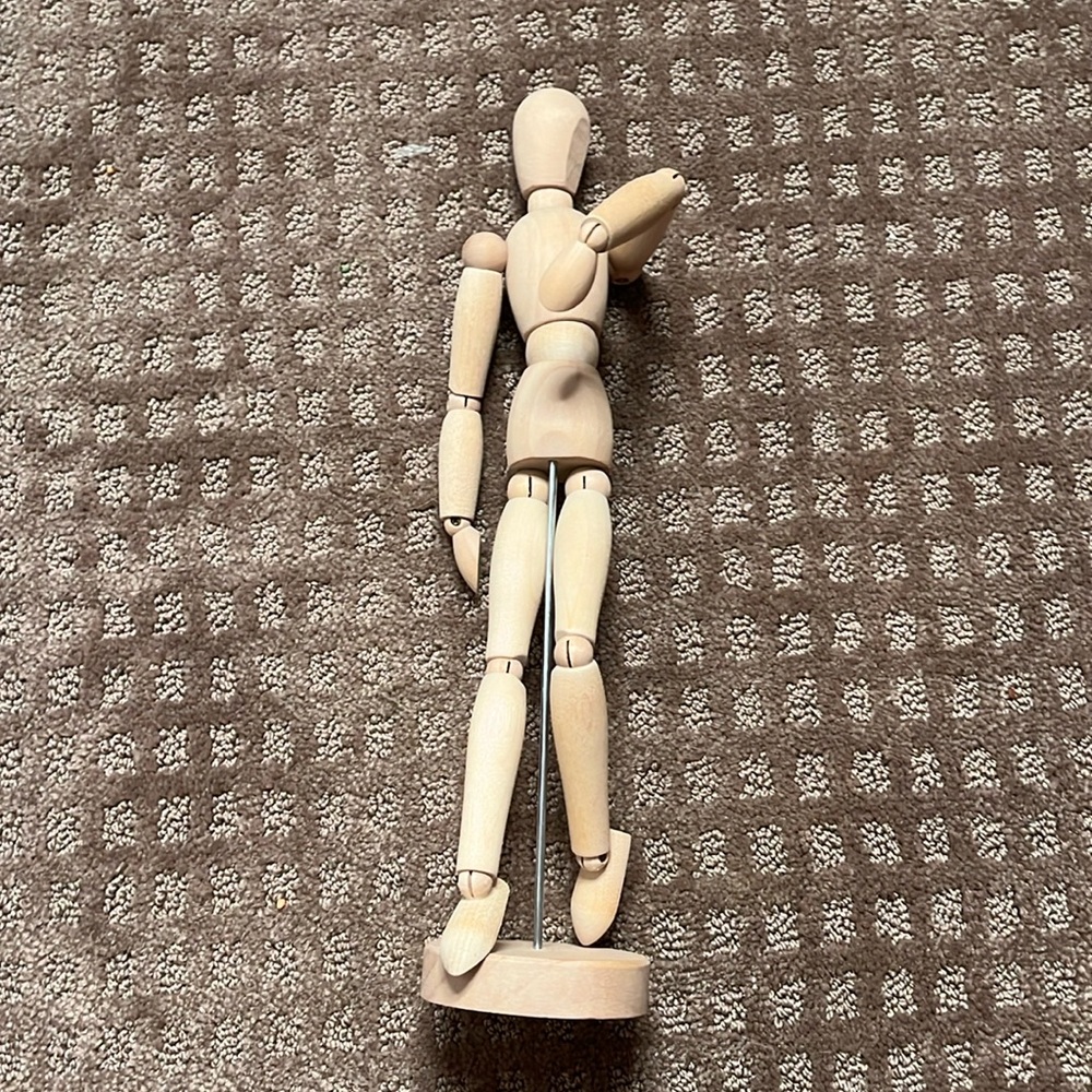 IKEA Wooden art doll